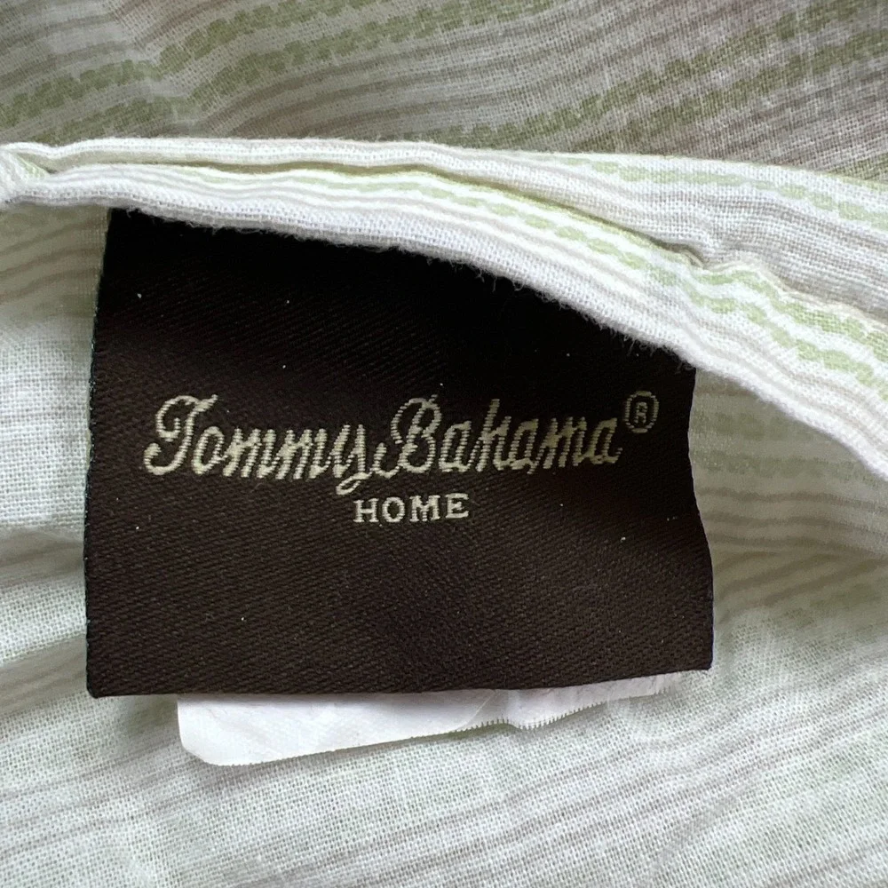 Tommy Bahama King PillowSham Multicolor Tropical Floral 100 % Cotton (18